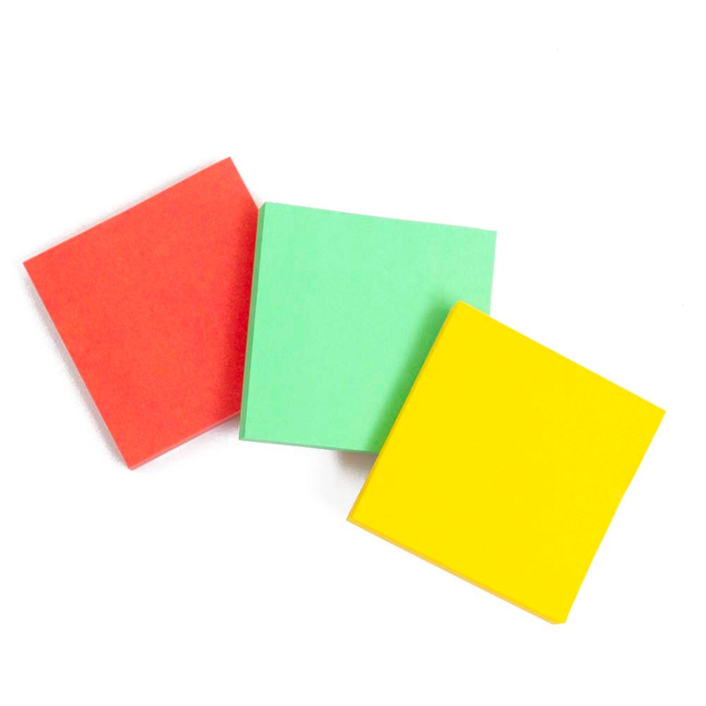 Post-its, Stickie Notes, Art & School, 3"x3", 3M, Super Sticky, Pastel, Single, 402482